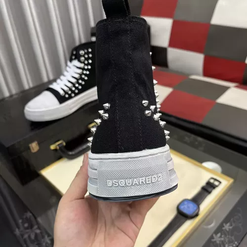 Replica Dsquared High Tops Shoes For Men #1361726 $96.00 USD for Wholesale