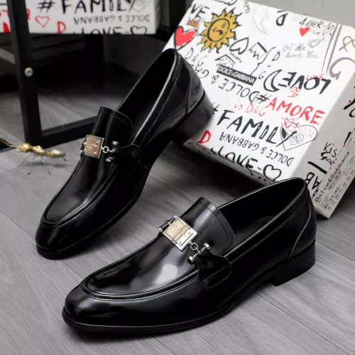 Dolce &amp; Gabbana D&amp;G Leather Shoes For Men #1361749, $96.00 USD, [ITEM#1361749], Dolce &amp; Gabbana D&amp;G Leather Shoes