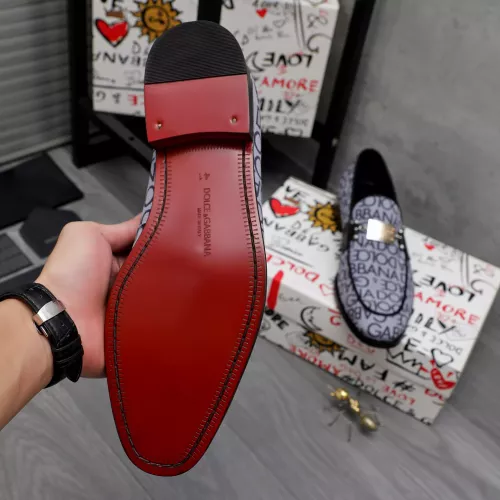 Replica Dolce & Gabbana D&G Leather Shoes For Men #1361751 $96.00 USD for Wholesale
