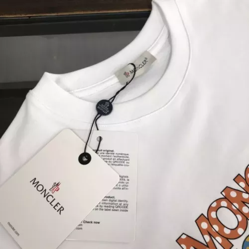 Replica Moncler T-Shirts Short Sleeved For Unisex #1362634 $39.00 USD for Wholesale