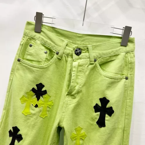 Replica Chrome Hearts Jeans For Unisex #1362723 $56.00 USD for Wholesale