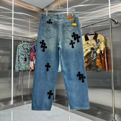 Replica Chrome Hearts Jeans For Unisex #1362727 $48.00 USD for Wholesale