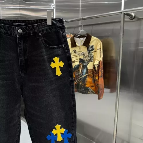 Replica Chrome Hearts Jeans For Unisex #1362729 $52.00 USD for Wholesale