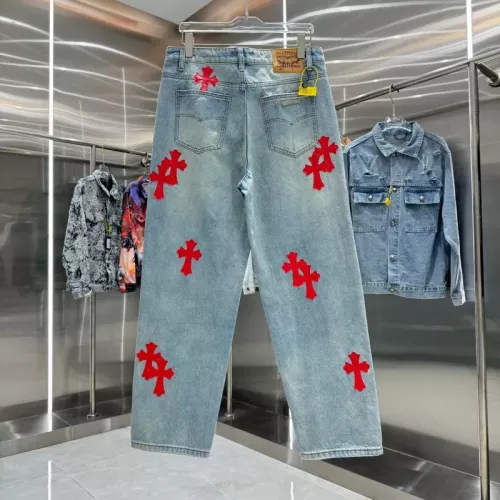 Replica Chrome Hearts Jeans For Unisex #1362732 $52.00 USD for Wholesale