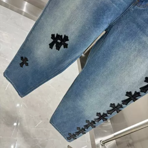 Replica Chrome Hearts Jeans For Unisex #1362734 $56.00 USD for Wholesale