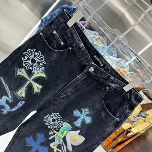 Replica Chrome Hearts Jeans For Unisex #1362737 $60.00 USD for Wholesale
