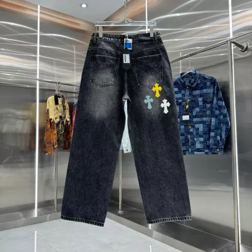 Replica Chrome Hearts Jeans For Unisex #1362745 $68.00 USD for Wholesale
