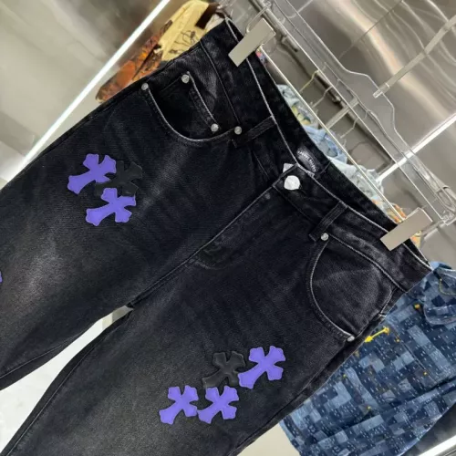 Replica Chrome Hearts Jeans For Unisex #1362747 $68.00 USD for Wholesale