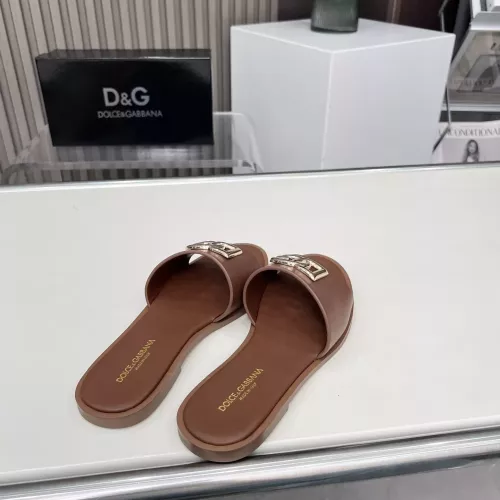 Replica Dolce & Gabbana D&G Slippers For Women #1362912 $85.00 USD for Wholesale