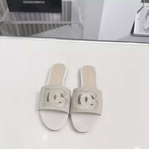 Replica Dolce & Gabbana D&G Slippers For Women #1362915 $88.00 USD for Wholesale