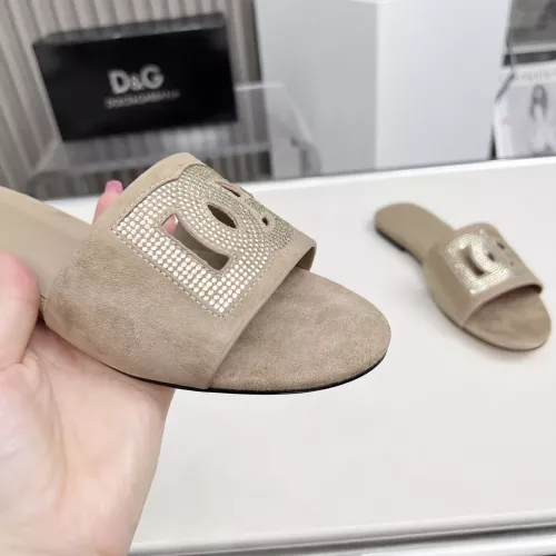 Replica Dolce & Gabbana D&G Slippers For Women #1362916 $88.00 USD for Wholesale