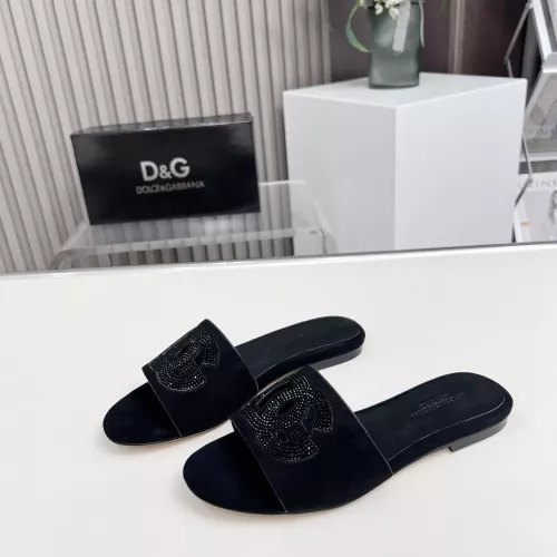Dolce &amp; Gabbana D&amp;G Slippers For Women #1362919, $88.00 USD, [ITEM#1362919], Dolce &amp; Gabbana D&amp;G Slippers
