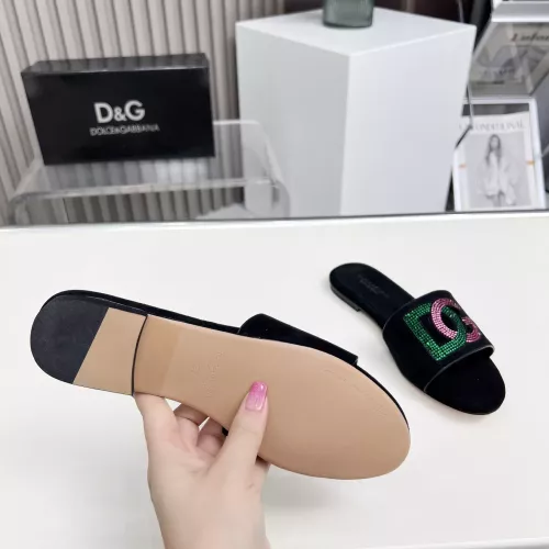 Replica Dolce & Gabbana D&G Slippers For Women #1362920 $88.00 USD for Wholesale