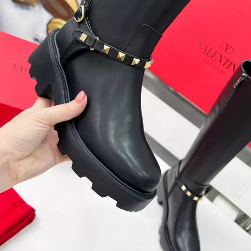 Replica Valentino Boots For Women #1362987 $145.00 USD for Wholesale