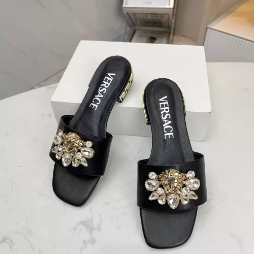 Replica Versace Slippers For Women #1363184 $80.00 USD for Wholesale