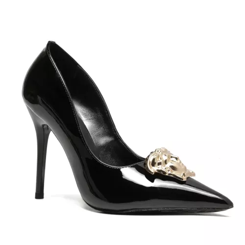 Replica Versace High-Heeled Shoes For Women #1363347 $80.00 USD for Wholesale