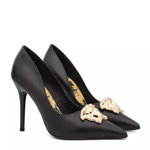 Replica Versace High-Heeled Shoes For Women #1363348 $80.00 USD for Wholesale