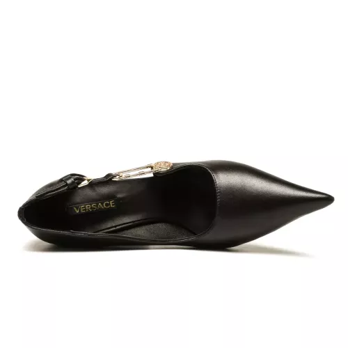 Replica Versace High-Heeled Shoes For Women #1363350 $80.00 USD for Wholesale