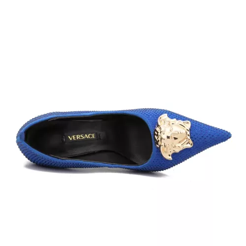 Replica Versace High-Heeled Shoes For Women #1363353 $82.00 USD for Wholesale