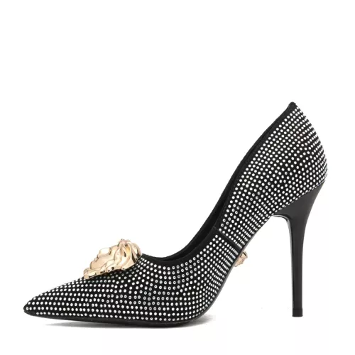 Replica Versace High-Heeled Shoes For Women #1363354 $82.00 USD for Wholesale