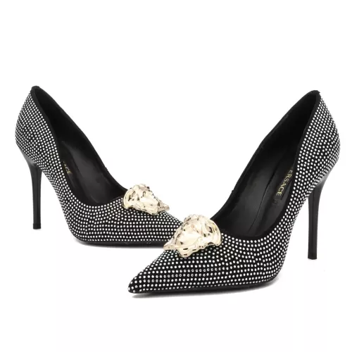 Replica Versace High-Heeled Shoes For Women #1363354 $82.00 USD for Wholesale