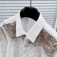 $76.00 USD Yves Saint Laurent YSL Shirts Long Sleeved For Men #1354515