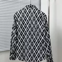 $68.00 USD Valentino Shirts Long Sleeved For Men #1354522