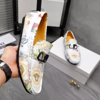 $76.00 USD Versace Leather Shoes For Men #1356062