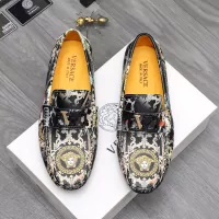 $76.00 USD Versace Leather Shoes For Men #1356063