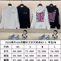 $56.00 USD Chrome Hearts Hoodies Long Sleeved For Unisex #1359096