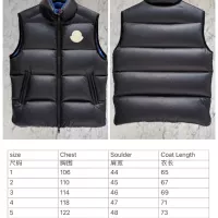 $108.00 USD Moncler Down Feather Coat Sleeveless For Men #1359587