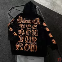 $68.00 USD Balenciaga Hoodies Long Sleeved For Unisex #1361166