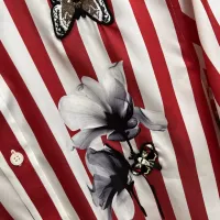 $88.00 USD Dolce & Gabbana D&G Shirts Short Sleeved For Men #1361377