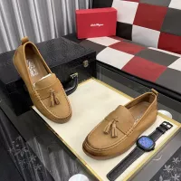 $92.00 USD Salvatore Ferragamo Leather Shoes For Men #1362171