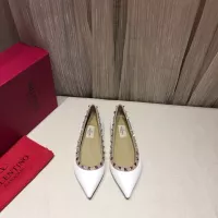 $92.00 USD Valentino Flat Shoes For Women #1362289