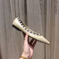 $92.00 USD Valentino Flat Shoes For Women #1362290