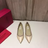 $92.00 USD Valentino Flat Shoes For Women #1362290