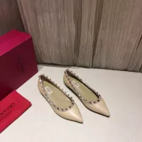 $92.00 USD Valentino Flat Shoes For Women #1362290