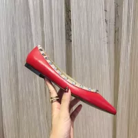 $92.00 USD Valentino Flat Shoes For Women #1362295