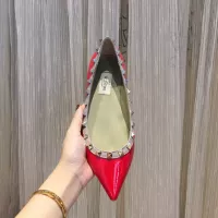 $92.00 USD Valentino Flat Shoes For Women #1362306