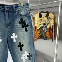 $56.00 USD Chrome Hearts Jeans For Unisex #1362733