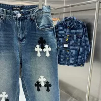 $68.00 USD Chrome Hearts Jeans For Unisex #1362746