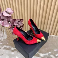 $130.00 USD Balmain High-Heeled Shoes For Women #1363205