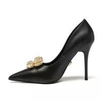 $80.00 USD Versace High-Heeled Shoes For Women #1363345