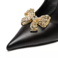 $80.00 USD Versace High-Heeled Shoes For Women #1363345