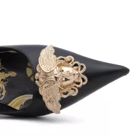 $80.00 USD Versace High-Heeled Shoes For Women #1363349
