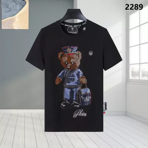 Philipp Plein PP T-Shirts Short Sleeved For Men #1363733, $27.00 USD, [ITEM#1363733], Philipp Plein PP T-Shirts