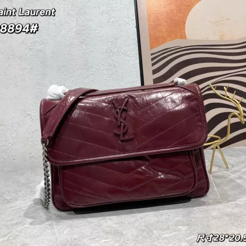 Yves Saint Laurent YSL AAA Quality Messenger Bags For Women #1363976, $108.00 USD, [ITEM#1363976], Yves Saint Laurent YSL AAA Quality Messenger Bags
