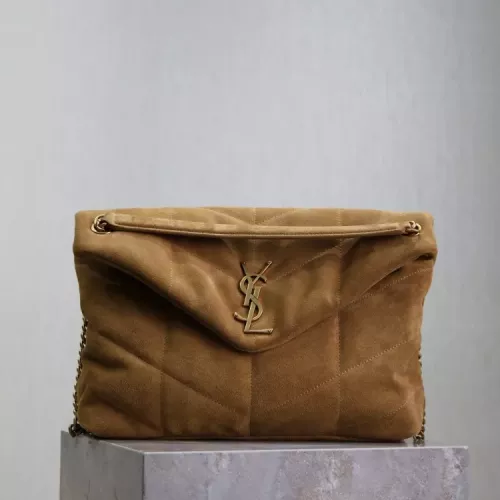 Yves Saint Laurent YSL AAA Quality Shoulder Bags For Women #1364141, $241.32 USD, [ITEM#1364141], Yves Saint Laurent YSL AAA Quality Shoulder Bags