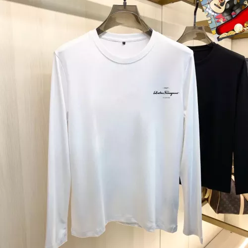 Salvatore Ferragamo T-Shirts Long Sleeved For Unisex #1364542